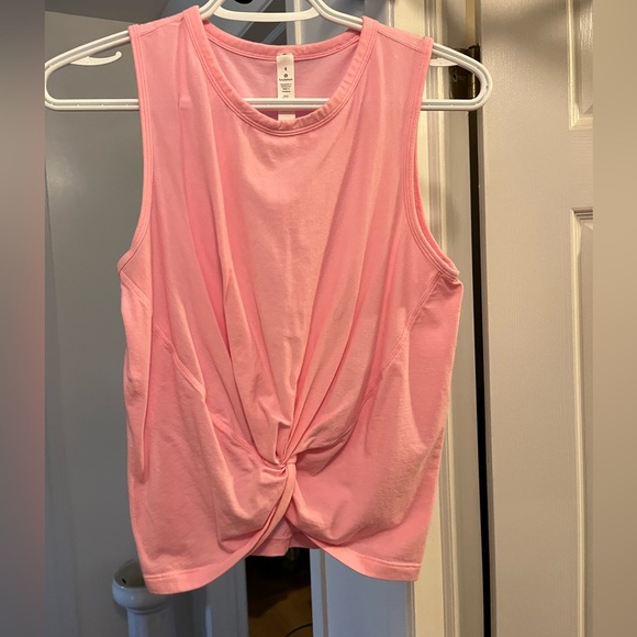 lululemon athletica Tops - Lululemon Crescent Tank in Miami Pink Light